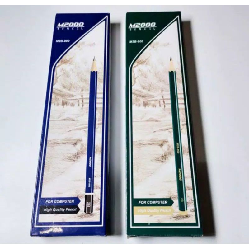 

Pensil 2B stark isi 12 pcs/Pensil 2B M2000 Isi 12 Pcs (1 lusin )