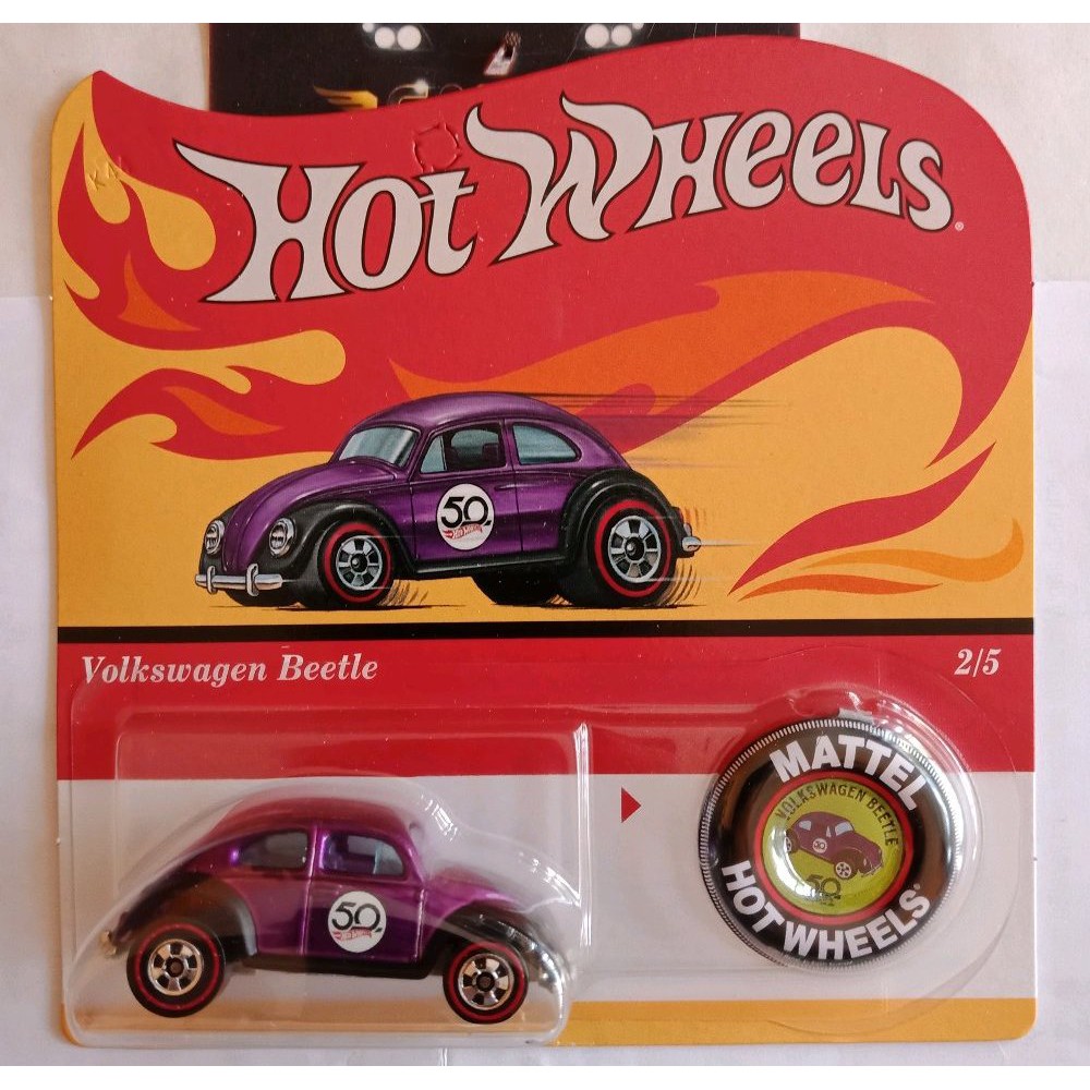 hot wheels 50th anniversary volkswagen beetle