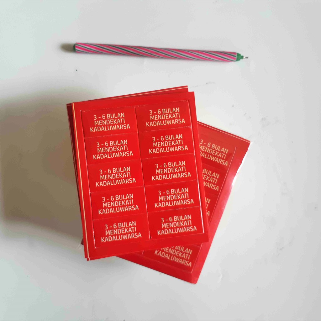 

Stiker Label Obat Kadaluwarsa, Stiker Penanda Obat Akan ED, Stiker Obat Apotek, Stiker Obat RS