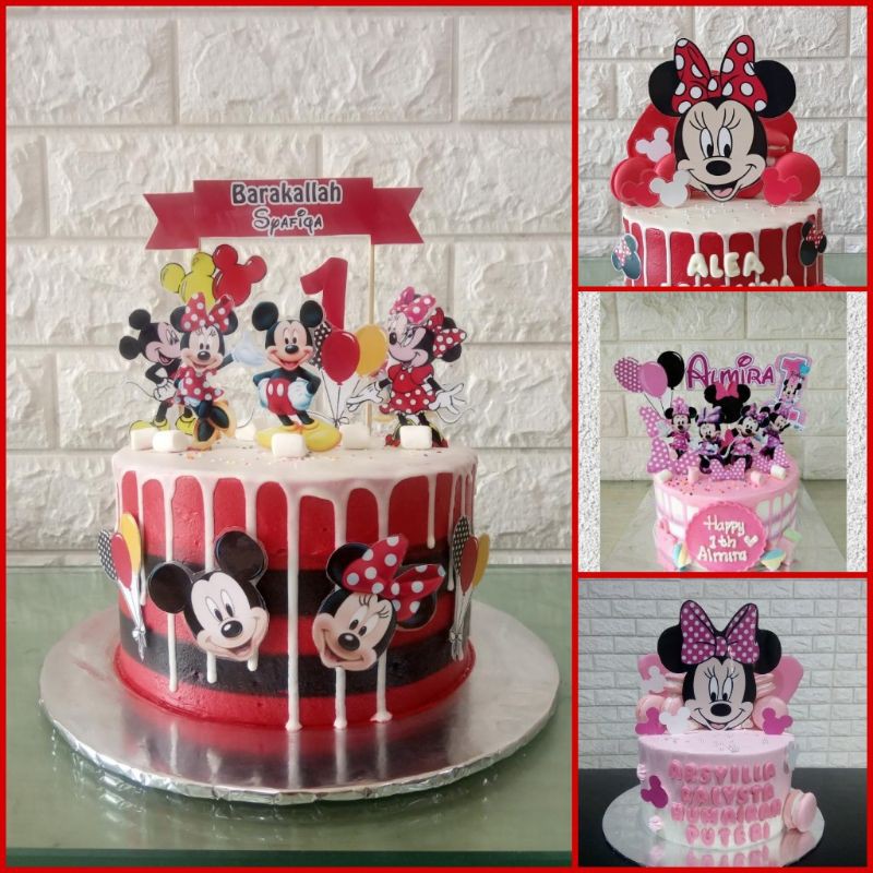 

kue ulang tahun / birthday cake / anniversary / minnie mouse / kue enak cimahi