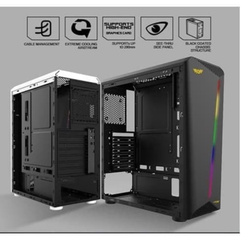 Casing Gaming Armaggeddon KAGAMI K1 Micro ATX