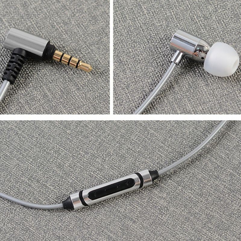 FAAEAL Poppy Earphone In Ear Hifi Stereo Bass Bahan Metal Dengan Kabel 5N LC-OFC