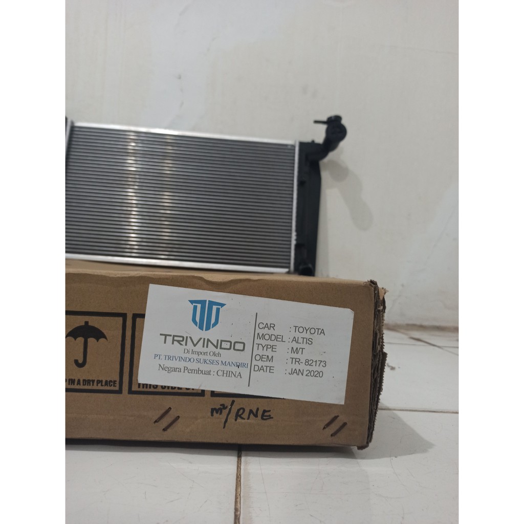 Radiator assy Toyota Altis Manual MT TR-82173 Trivindo