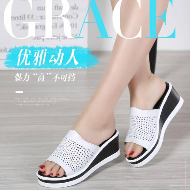 ABBUSHOES Rm19 Sandal Wedges Laser