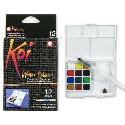 

HOT SALE sakura koi watercolor 12clr