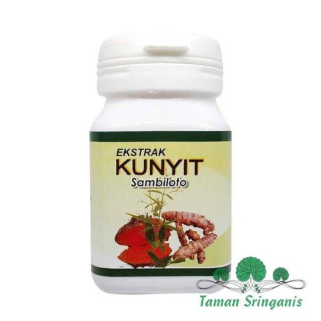 

Kapsul Ekstrak Kunyit Sambiloto, Obat Herbal Anti Radang & Kanker