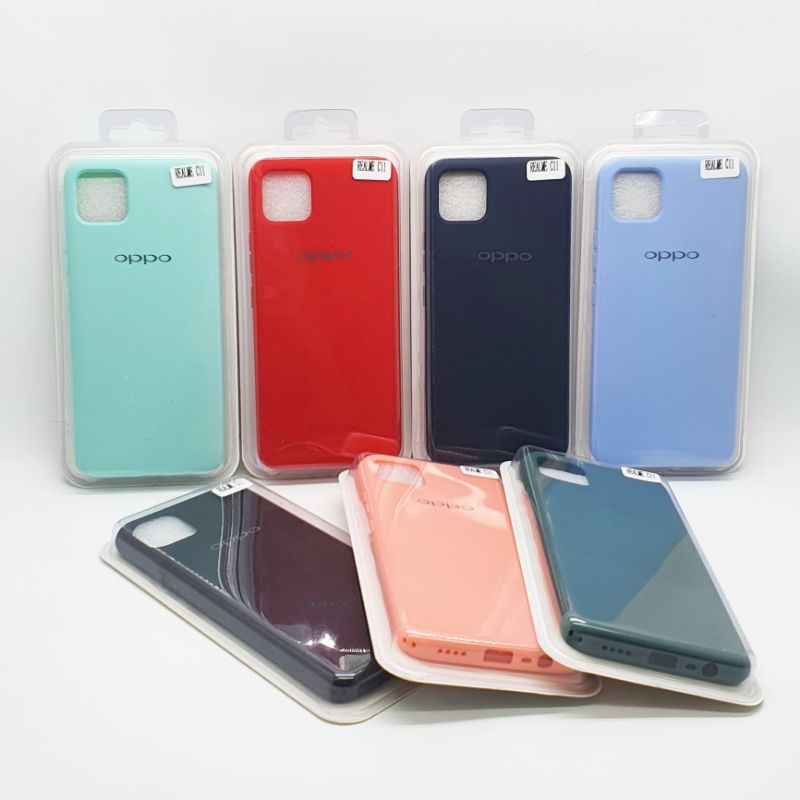 Realme C11 Silicone Macaron Case / Soft Case Dove Candy / Case Macaron