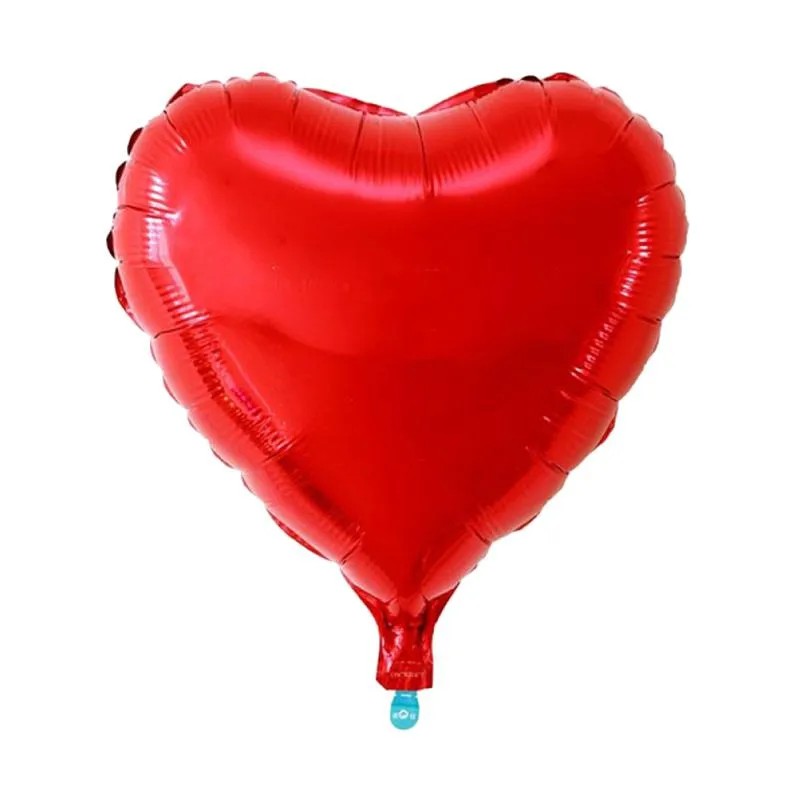 balon love jumbo balon love foil 40cm merah pink dekorasi pesta