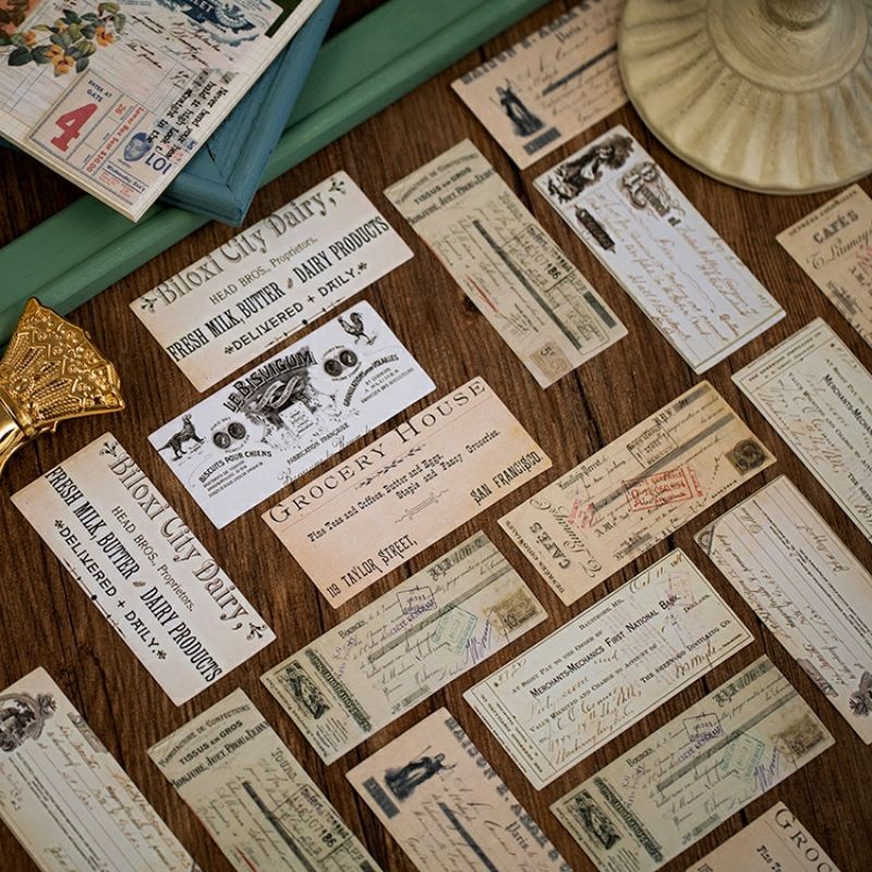 

SHISHIMI Deco paper vintage paper gaya retro untuk dekorasi Journal buku catatan scrapbook jurnal diary