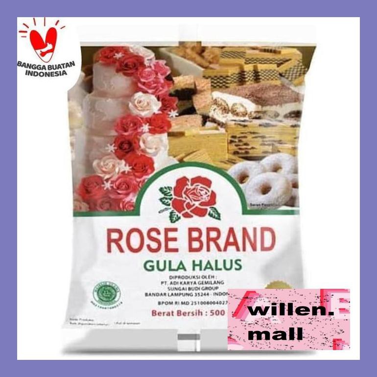 

Wil4Sbu Rose Brand Gula Halus 500 Gram Bud0Elw