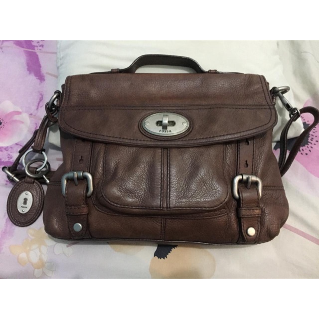 Fossil Maddox Top Handle Espresso