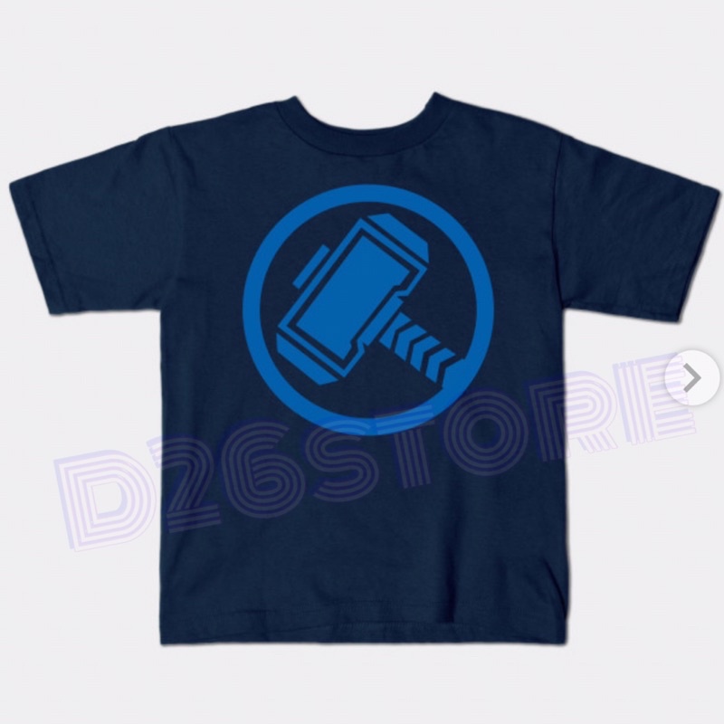 Kaos Anak Thor Mjolnir Hammer Palu Thor Marvel Thor Love and Thunder
