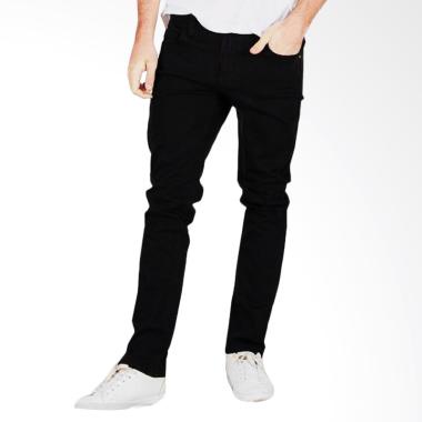 CELANA CHINO Panjang pria Slimfit KERJAHARIAN Santai Casual Formal Hitam Abu Cream Mocca Size 27-38