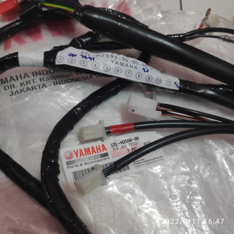 KABEL BODY 5TL MIO LAMA SPORTY BOHLAM SEN KECIL SOKET 2 ORIGINAL ORI YAMAHA