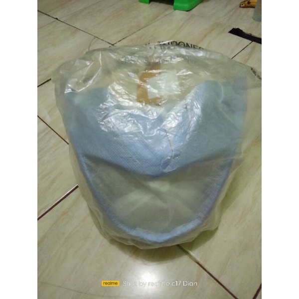 cover batok lampu depan ninja r original warna biru