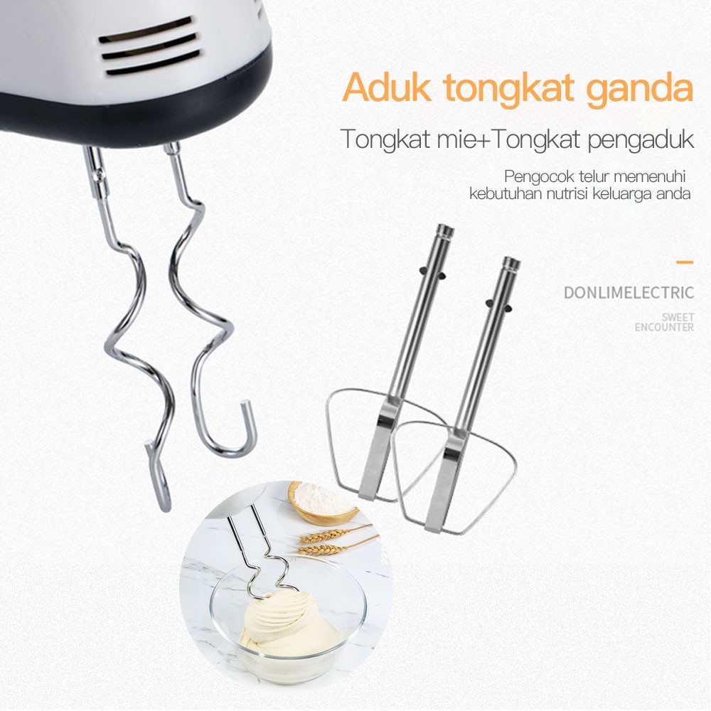 Advance Digitals Hand Mixer MX-133 Alat Pengaduk dengan 7 Kecepatan Otomatis Garansi Resmi Advance