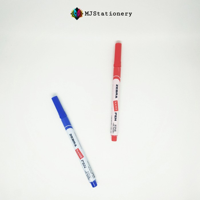 

Terlaris Spidol Zebra Marker Name Pen Blue / Red Hemat