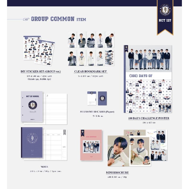 READY STOCK B2S KIT NCT DREAM & NCT127