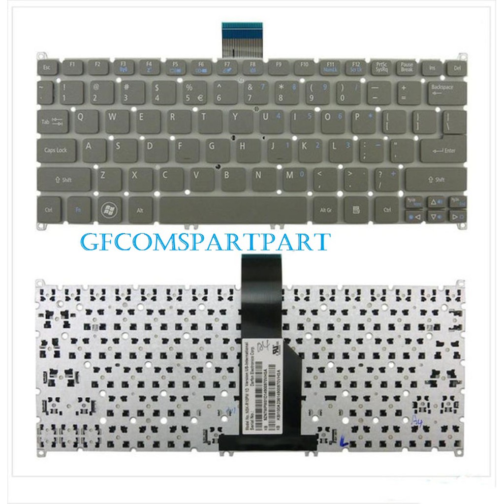 Keyboard Laptop Acer Aspire One 725, AO725, AOD725, 726, AO726, 756, AO756, AOD756 Series