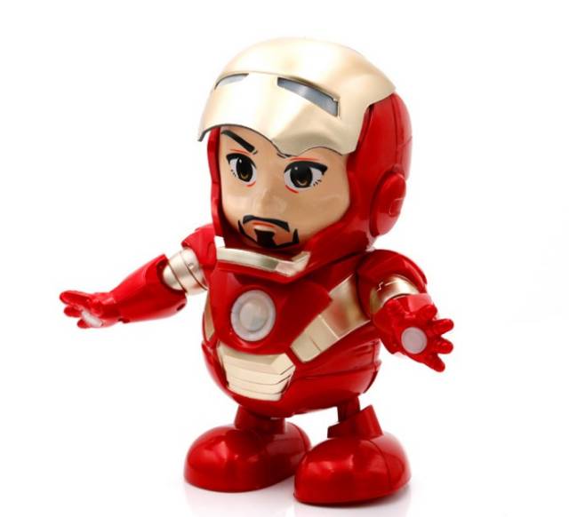 Mainan Anak Dance Robot Hero Character IronMan,Spiderman,Bumble Bee Limited