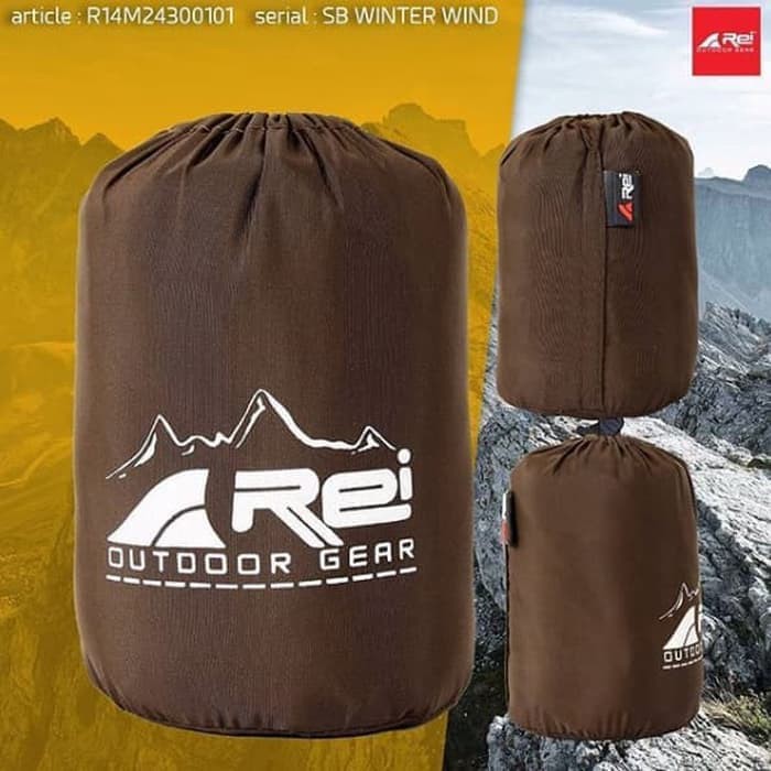 Alat tidur mendaki gunung sleeping bag sb Rei Original Seri Winter Wind