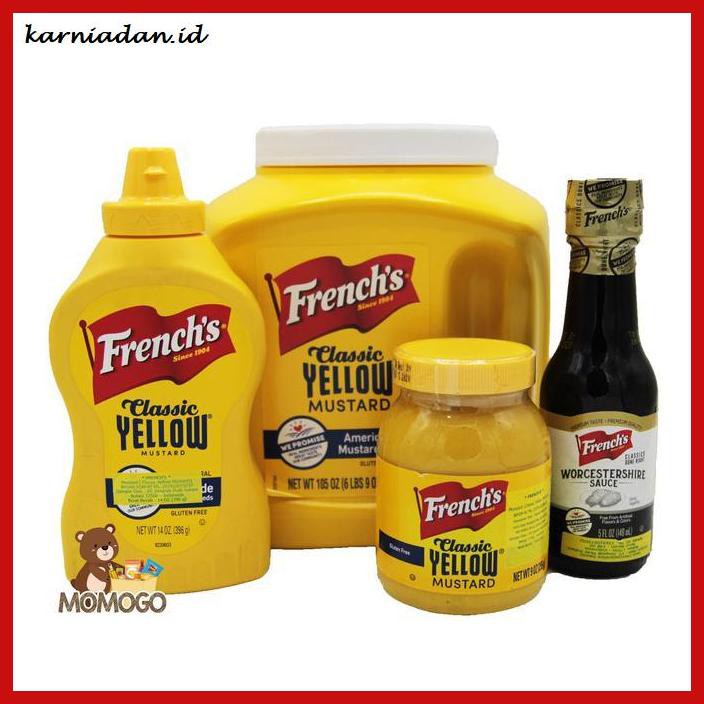 

gnidderdsaus- french squeeze american favorite mustard 14 oz -asliiiiii.