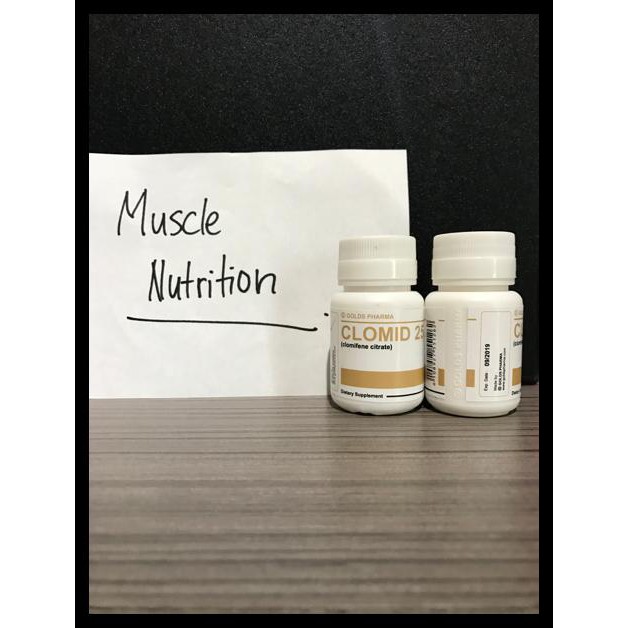 C16Y Golds Pharma Clomid 25 Clomifene Citrate 60Tabs Gold Gold'S Pharma Wsdn