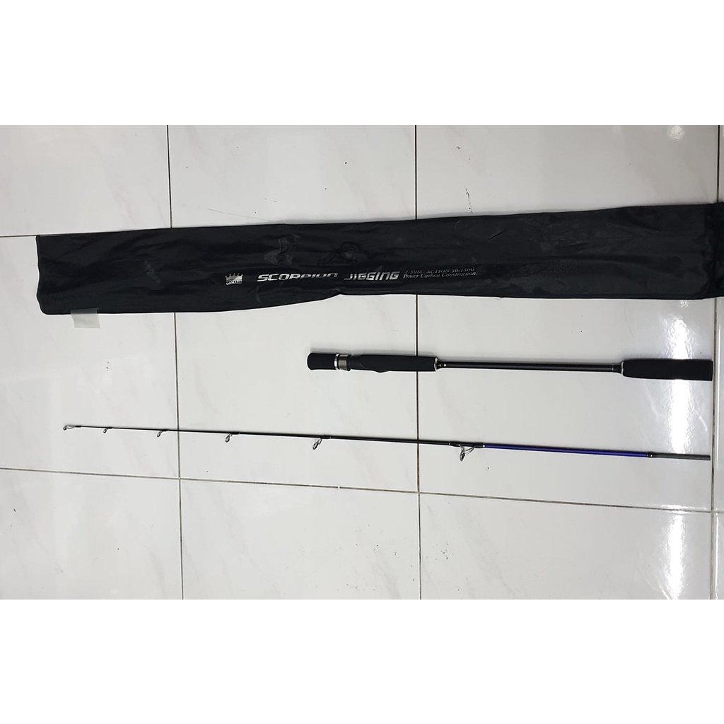 Rod GAMARU SCORPION JIGGING 150cm (Lure Weight 50-150gr)