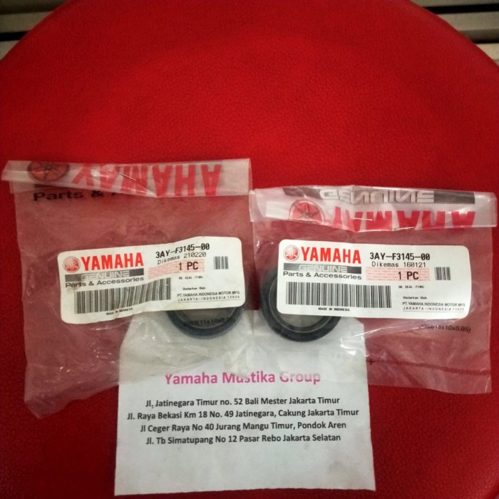 Seal Shock Depan Mio J, Mio M3, Mio Karbu, Xeon, Fino Original Yamaha