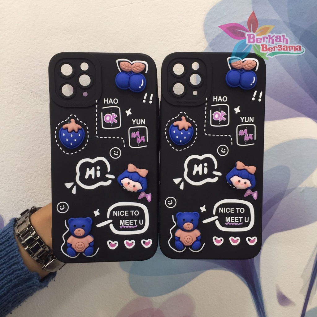 SS098 SOFTCASE IPHONE 6 6+ 7 8 SE 2020 X XS XR MAX BB6649