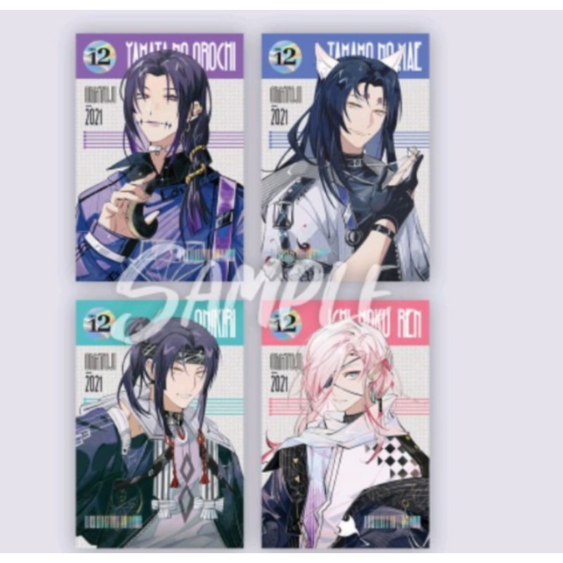 Onmyoji Fanmerch Postcard Onikiri Yamato no Orochi Ichimokuren