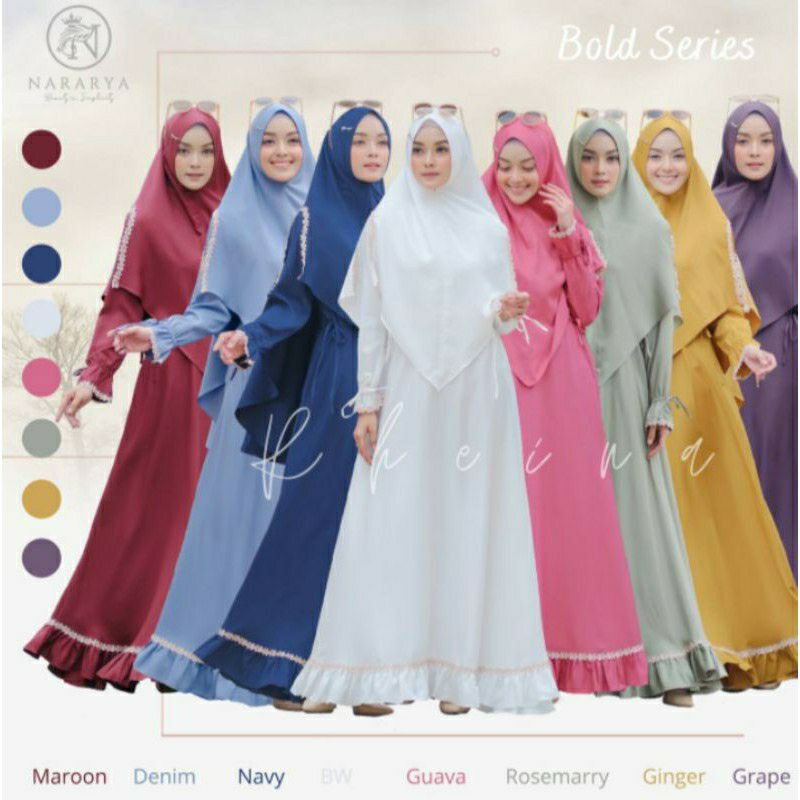 Gamis Rheina By Nararya Reseller Nadhifah