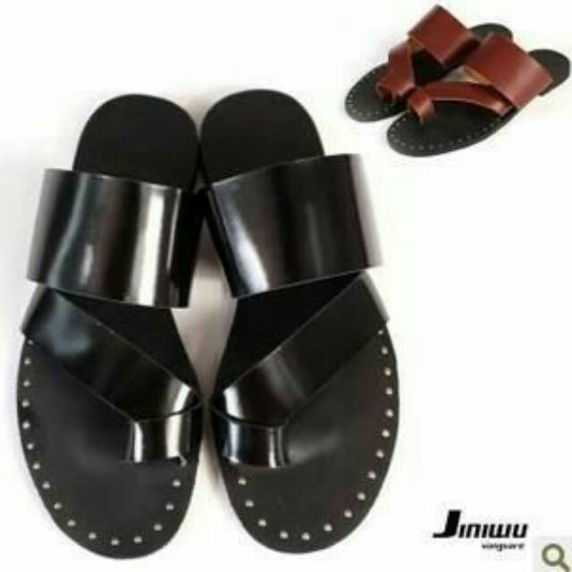 Sendal Pria / Sendal Gladiator Pria / Sendal Pria Kulit