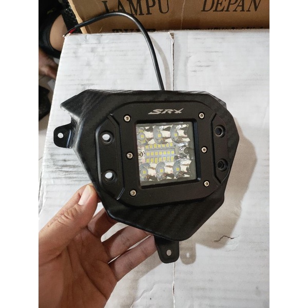 Reflektor Headlamp Lampu depan Led Karbon WR 155 KLX150 CRF150 BF DTRACKER Lampu Depan Reflektor LED Lampu Sorot CRF KLX CRF NEW