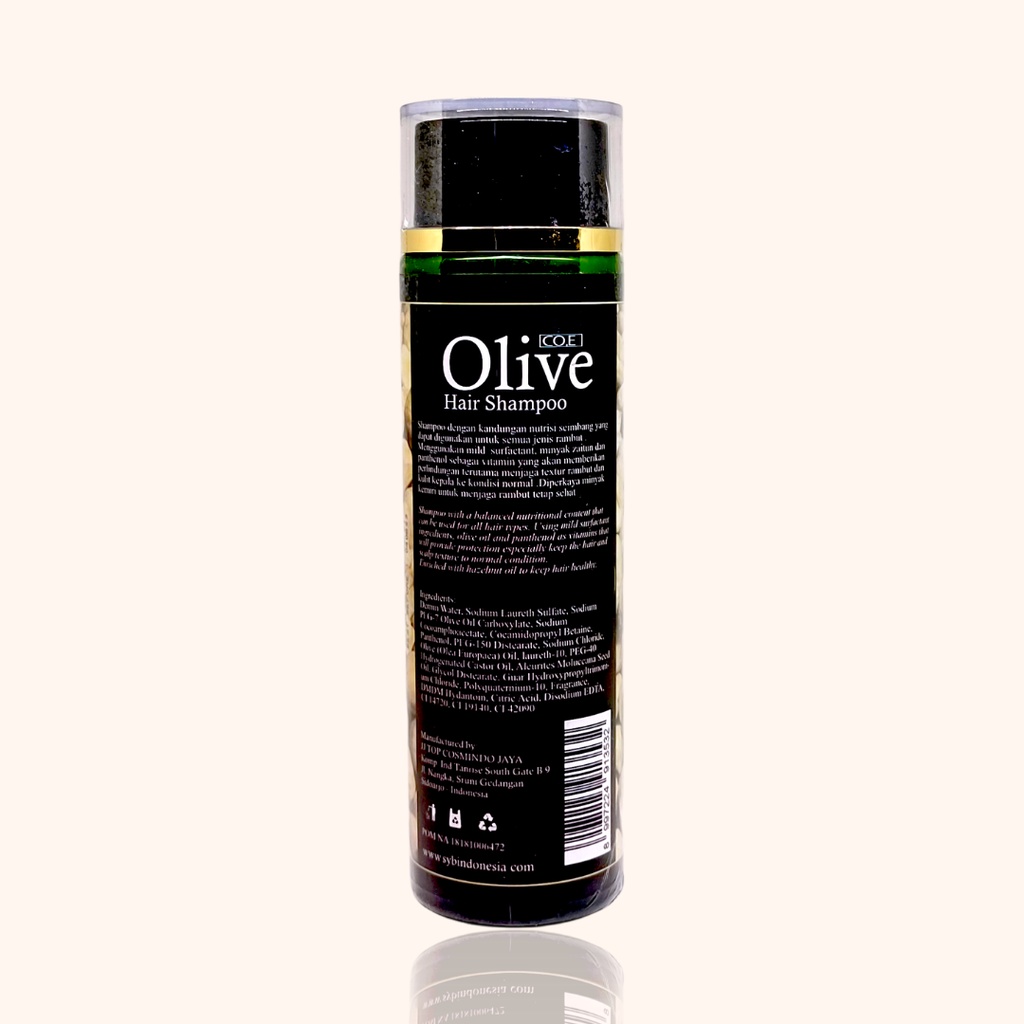 SYB Olive Black Shampoo Kemiri / 200ml