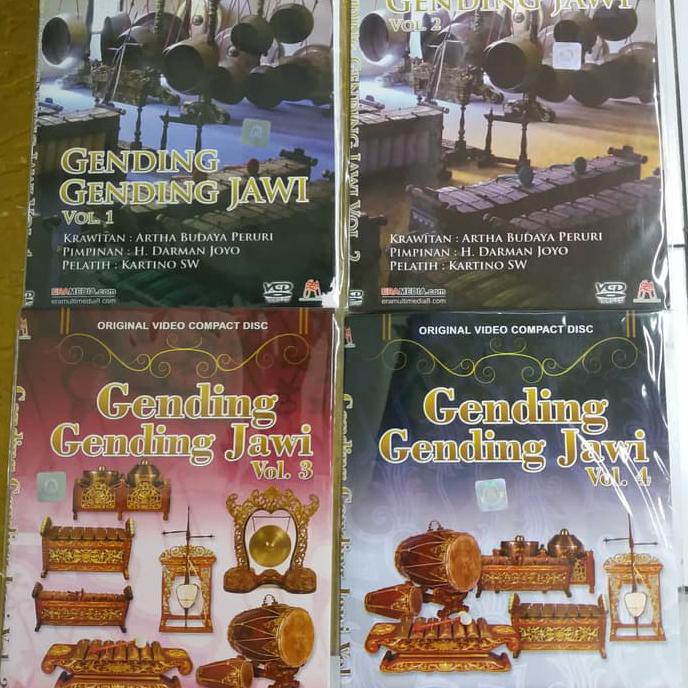 Sale Vcd Original Gending-Gending Jawi Vol 1.2.3.4 . 1 Paket 4 Judul .