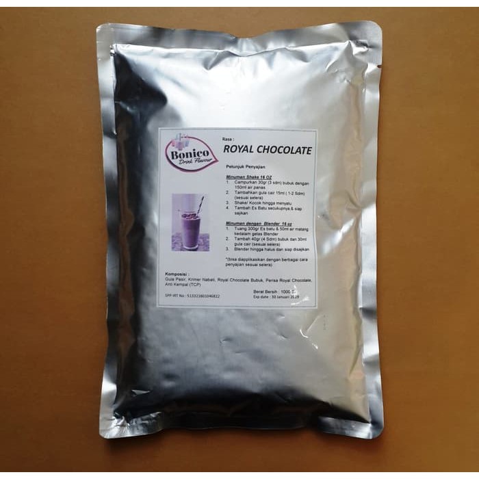 

BONICO ROYAL CHOCOLATE powder 1kg Bubuk minuman COKLAT - tth1767