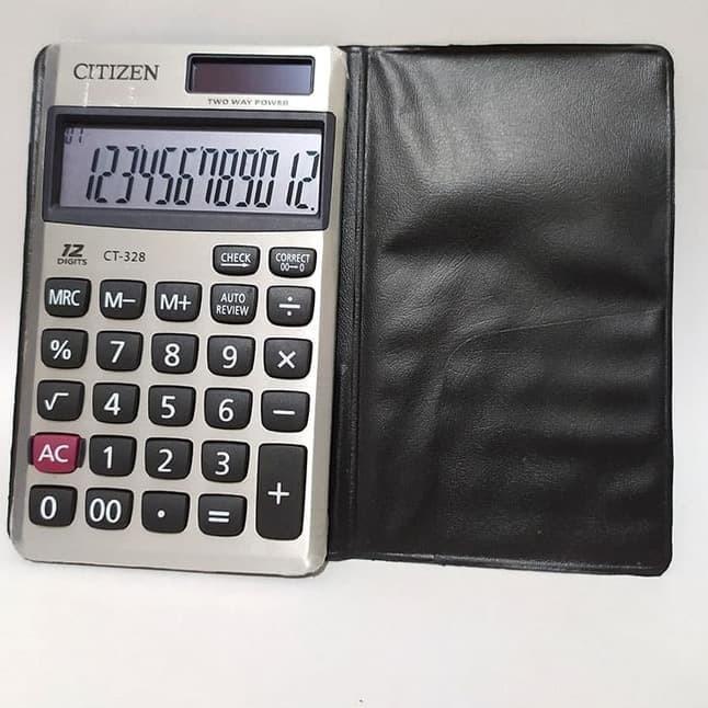 

Trx2i2Hw--Kalkulator Citizen CT-328 12 Digit CoverBook Mini