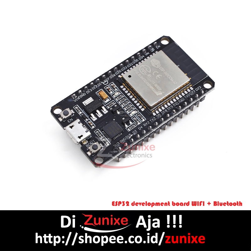 ESP32 ESP-32S WiFi + Bluetooth Dual - Mode Developement Board With Hole