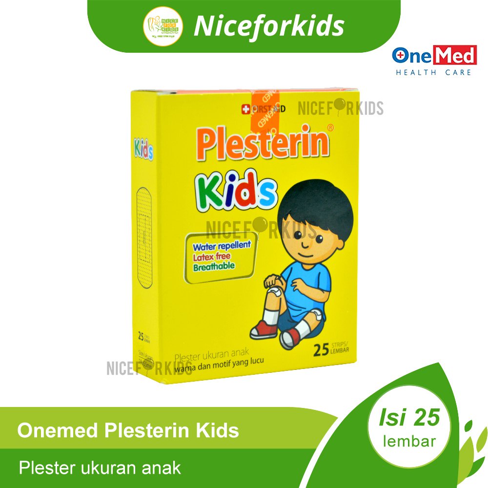 Onemed Plesterin Kids Perban Motif Lucu / Plester Luka untuk Anak