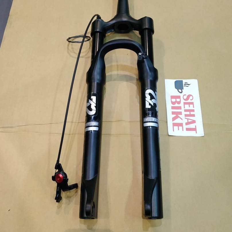Fork Sepeda VOL 27.5 RL Air Lock Travel 120 QR Tappered Black