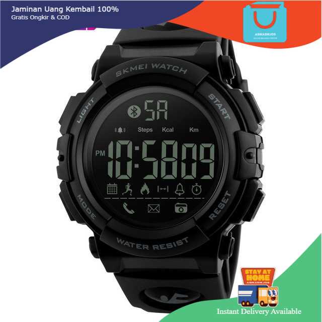 SKMEI ORIGINAL Jam Tangan Olahraga Smartwatch Bluetooth 1303