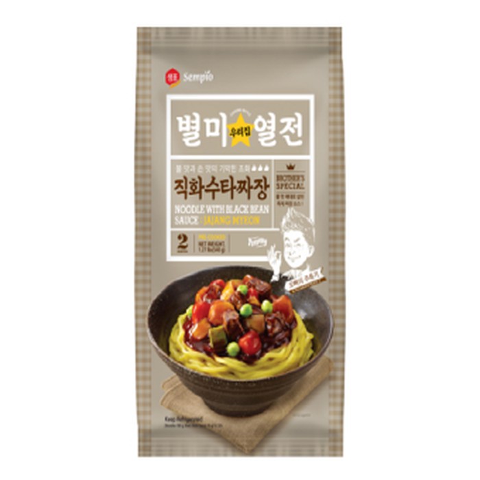 

#HANDCARRY Sempio Noodle with Black Bean Sauce 540g - UFOHCR1999