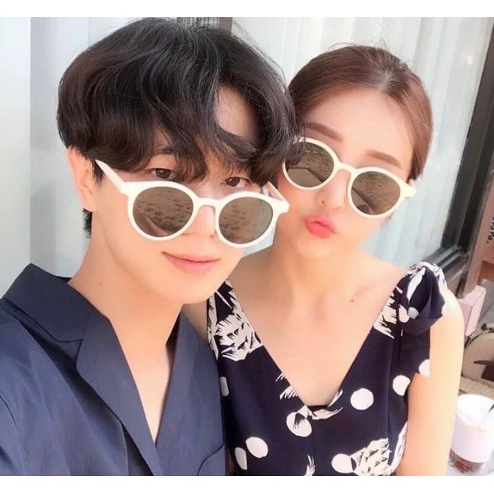 !!PROMO!!Kacamata Fashion Wanita Pria Bulat Mata/Sunglasses Style Korean-1