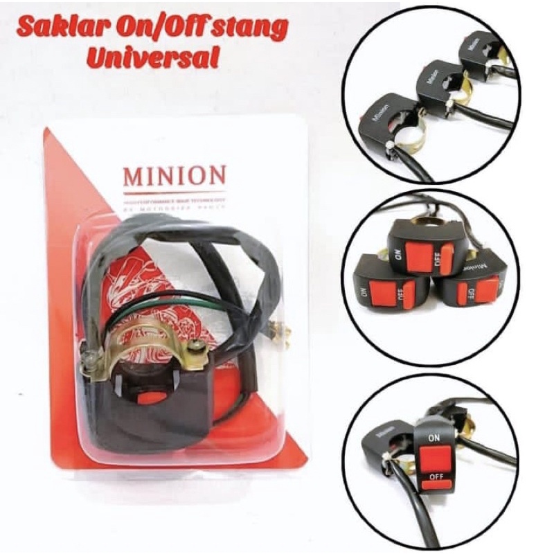 Saklar on / off stang motor switch on off stang universal Import