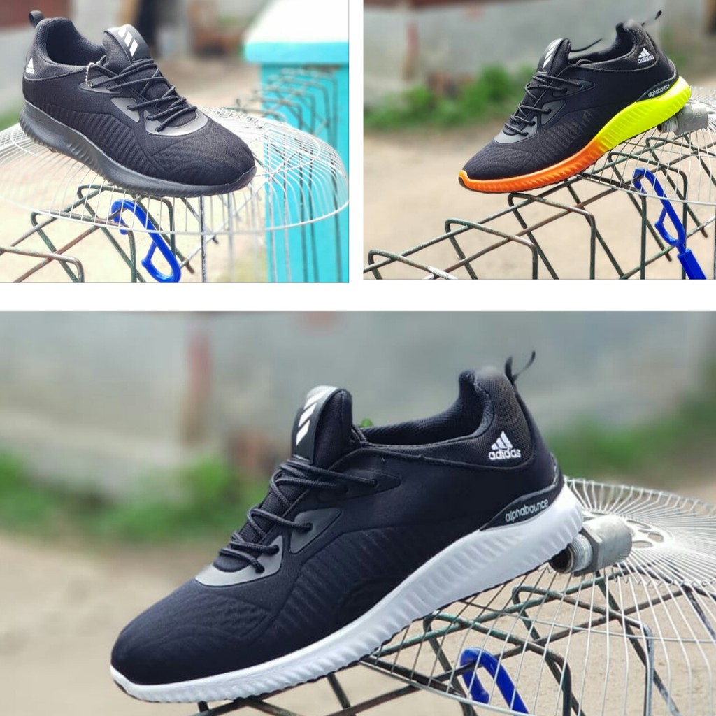 ADIDAS SEPATU RUNNING ALPHABOUNCE X