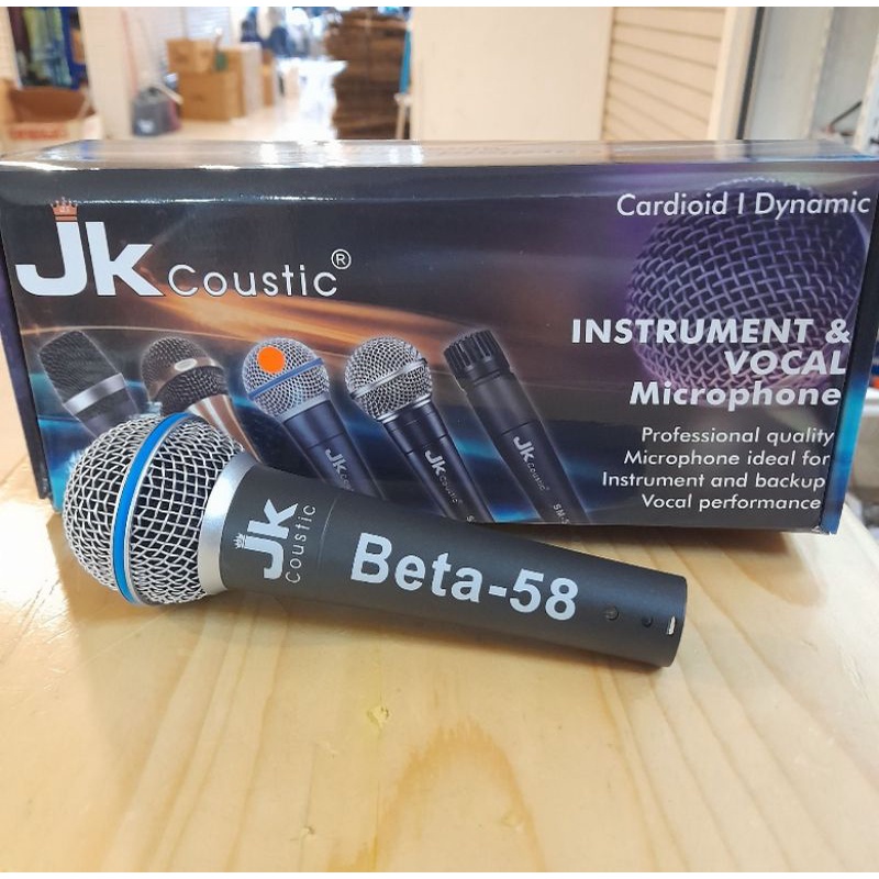 Mic Cable/mic kabel Jk Coustic Beta-58 original
