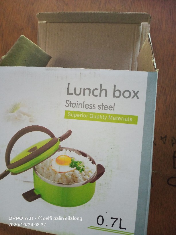 Food Container / Rantang Stainless Steel 3 Pcs