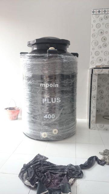 Mpoin Plus 375 L Wave -  Sni Tangki Air Tandon Air Toren Air Anti Pecah Anti Lumut Garansi 25th