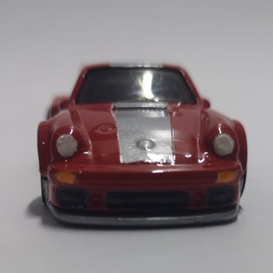 CUSTOM Diecast Hot Wheels PORSCHE 934.5 Repaint 2 Colour Swap Wheels Rubber Tire Detailing Finishing Gloss 934 5